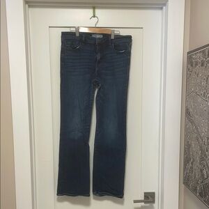 Abercrombie & Fitch Women's Boot Cut Jeans - Dark Blue